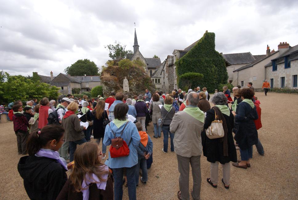 Pèlerinage  paroissial à Béhuard