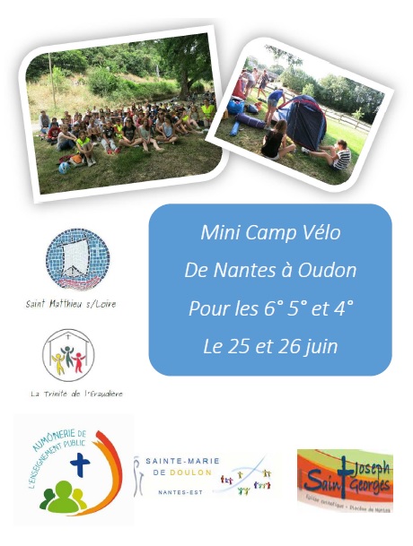 Mini camp vélo de Nantes à Oudon