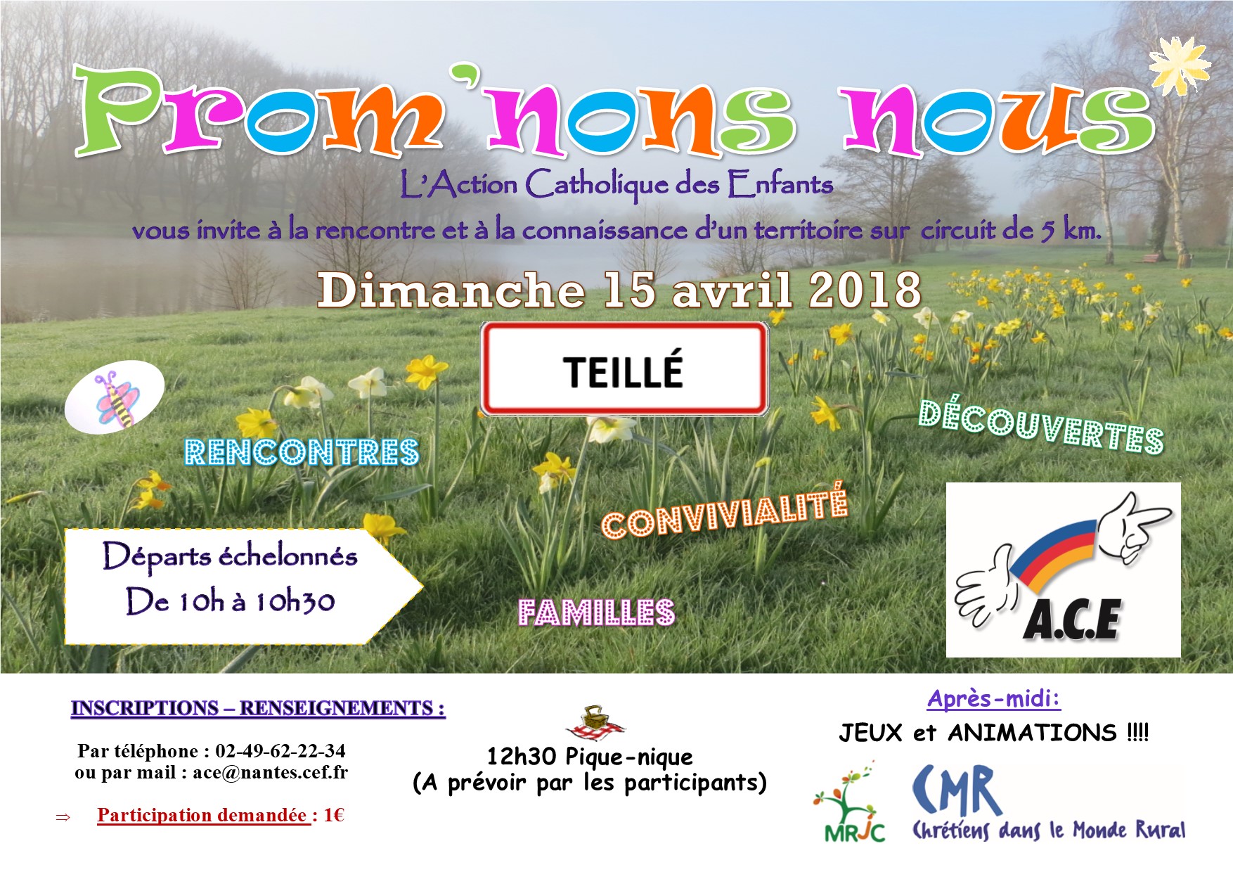 Marche familiale de l’Action catholique des enfants