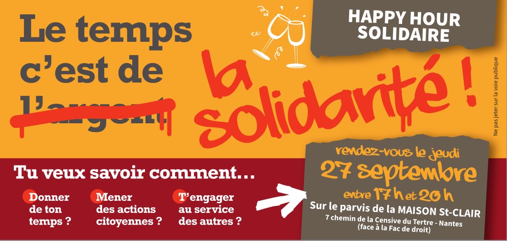 Happy hour solidaire