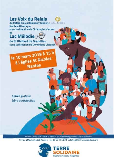 Concert au bénéfice du CCFD-Terre Solidaire