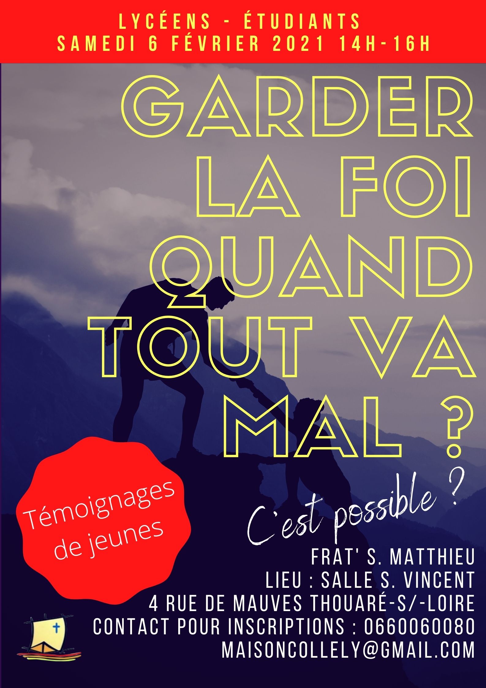 Garder la foi quand tout va mal ?