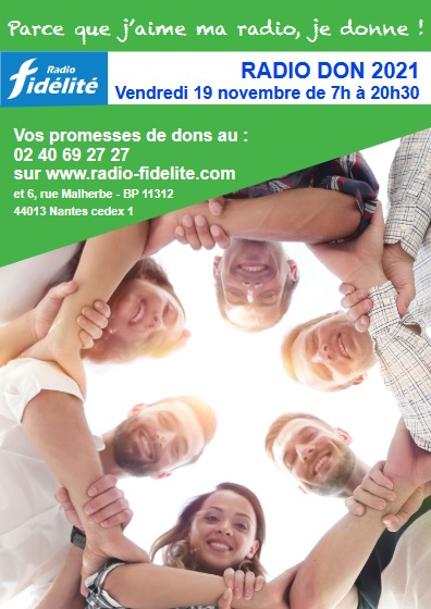 Treizième Radio don de Radio Fidélité