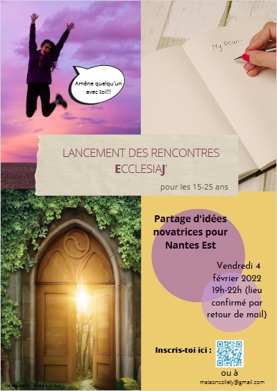 Lancement des rencontres EcclesiaJ’ pour les 15-25 ans