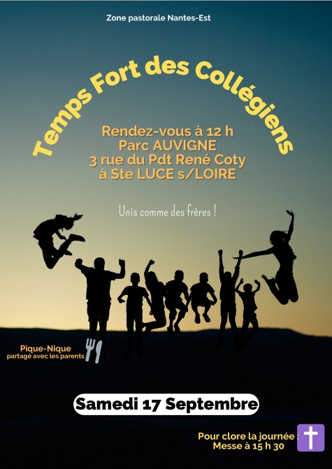 Temps fort de rentrée pour tous les collégiens