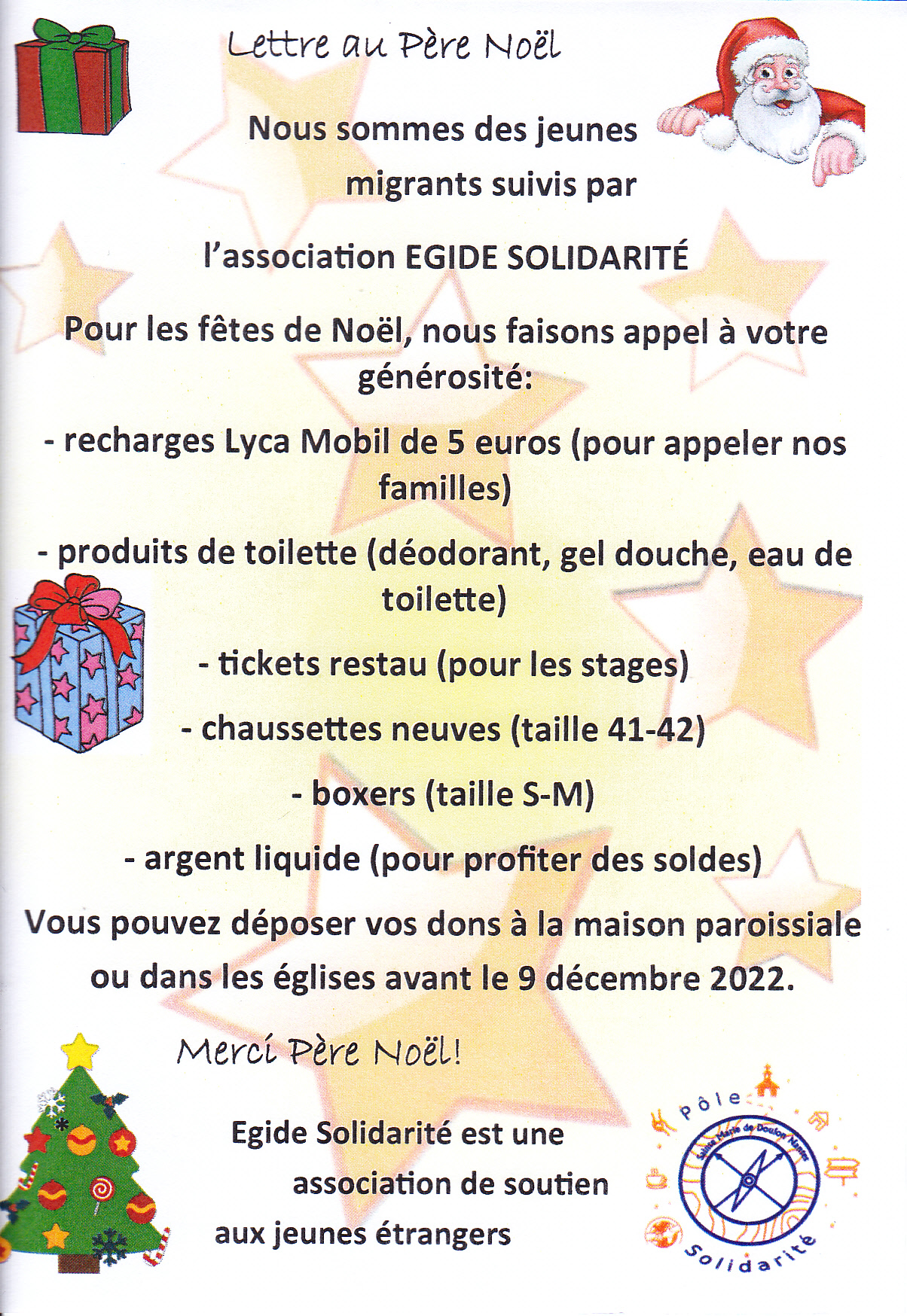 Lettre au Père Noël