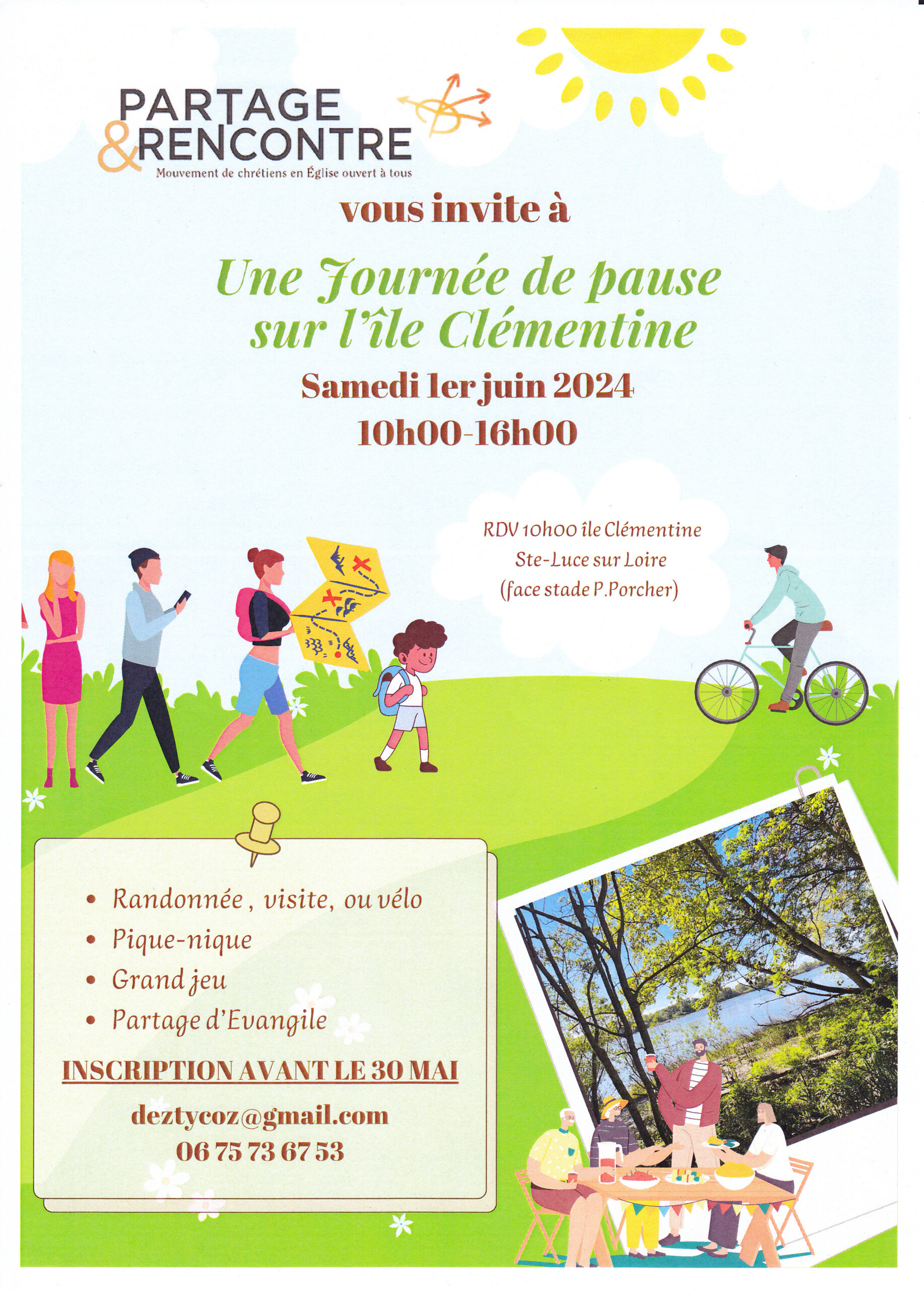 Journée de pause sur l’île Clémentine